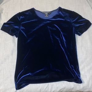 Women’s Impressions Blue Velvet T-shirt